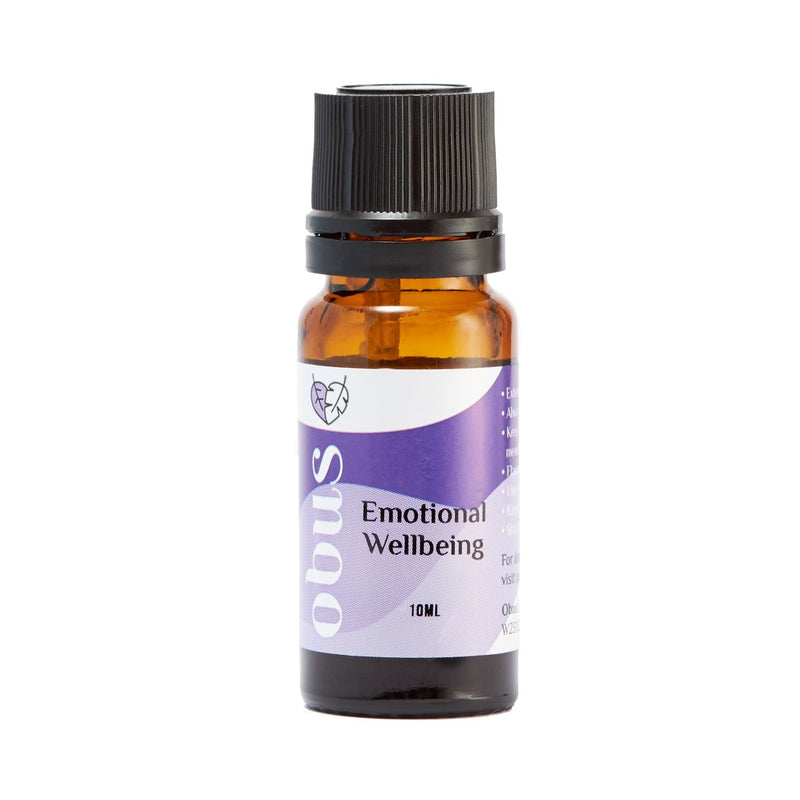 Emotional Wellbeing Essential Blend brings Comfort during difficult emotional times.