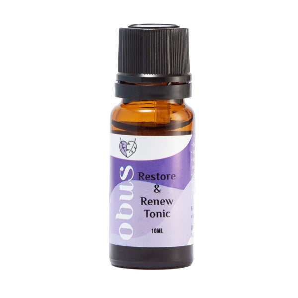 Renew the body during times of stress with our Restore & Renew Essential Oil Blend