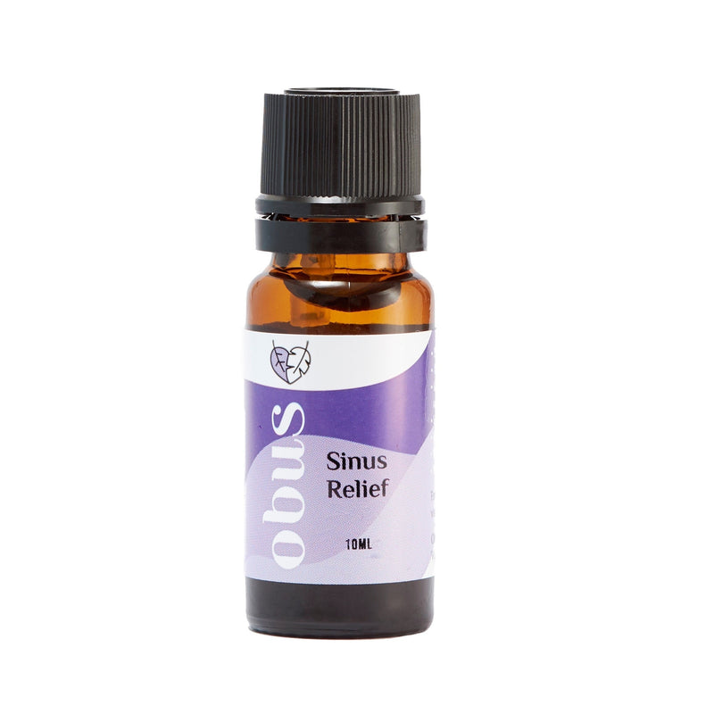 Clear blocked or inflammed sinuses with our Sinus Relief Essential Oil Blend